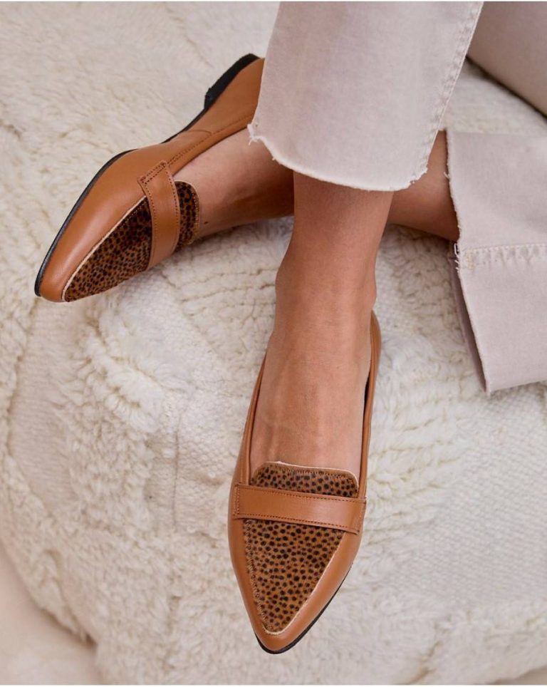 Women Titina Print Moccasin Polín Et Moi Camel Footwear - Image 2