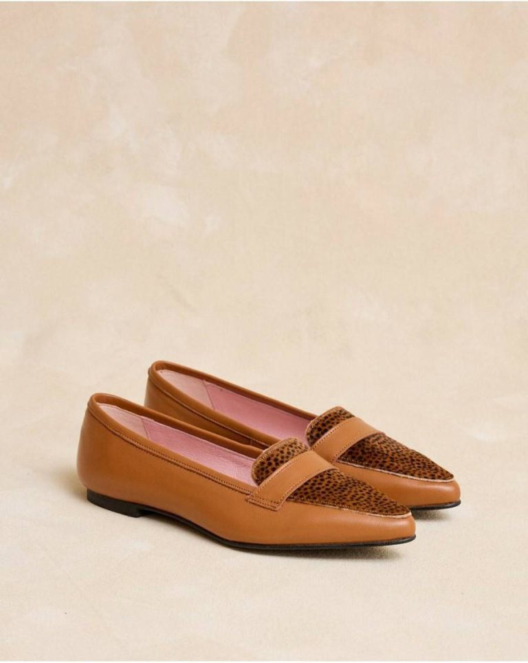 Women Titina Print Moccasin Polín Et Moi Camel Footwear - Image 3