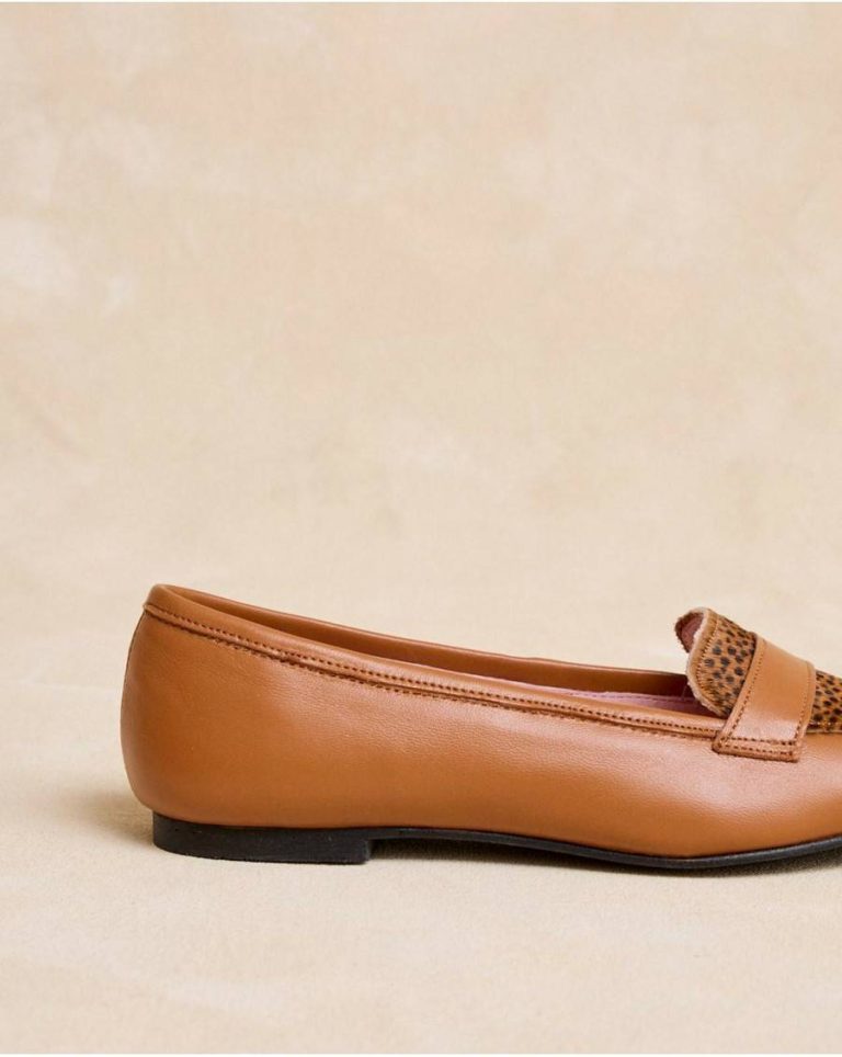 Women Titina Print Moccasin Polín Et Moi Camel Footwear - Image 4