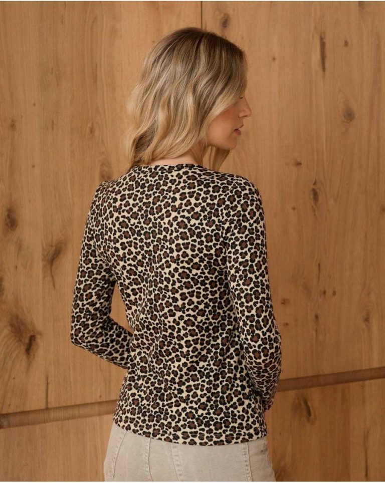 Women Tops Top Spotted Gilda Leopard Polín Et Moi - Image 3