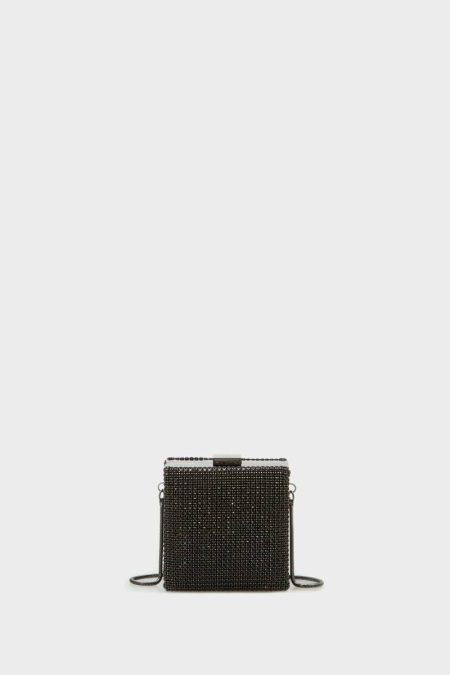 Women Varnish Clutch Black Purificacion Garci Evening