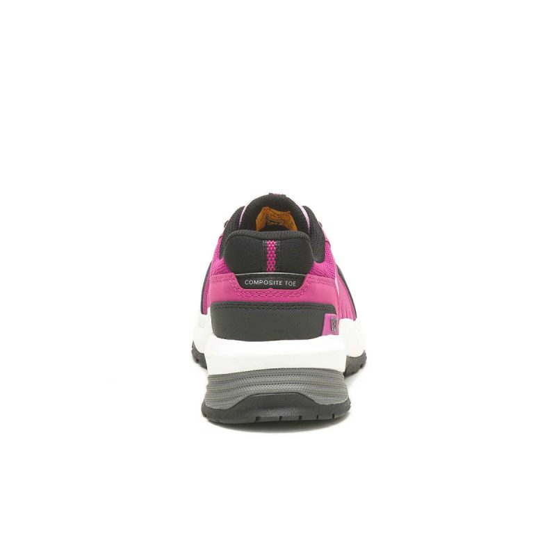 Women's Streamline 2.0 Composite Toe Work Shoe Women Festival Fuchsia Shoes Cat - Image 4