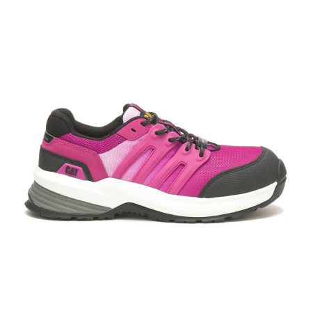 Women's Streamline 2.0 Composite Toe Work Shoe Women Festival Fuchsia Shoes Cat