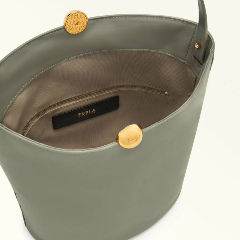 Agave B Furla Sfera Soft Bucket Bag S Women Crossbodies - Image 3