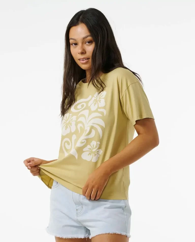 Aloha Relaxed Tee Rip Curl Women Tees & Tanks - Image 2