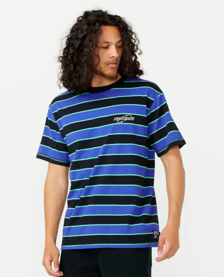 Archive Supercomp Stripe Tee Mens Rip Curl Tees & Tanks - Image 2