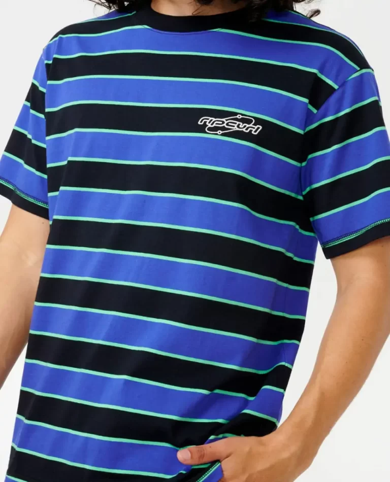 Archive Supercomp Stripe Tee Mens Rip Curl Tees & Tanks - Image 5