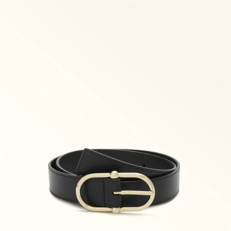 Belts Nero Women Furla Camelia Fixed Belt