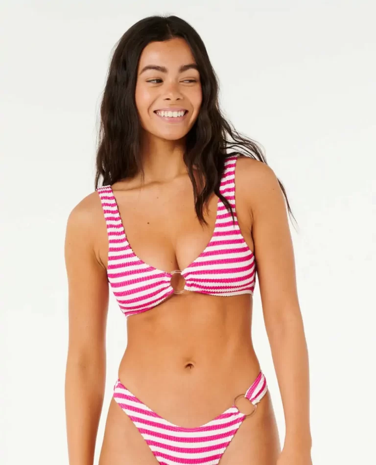 Bikini Tops Rip Curl Women Es Vedra Stripe Bikini Crop