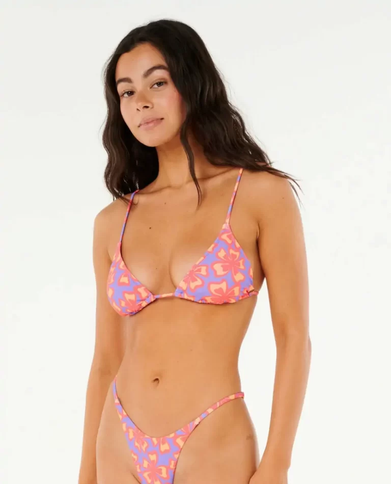Bikini Tops Rip Curl Women Neon Isles Sliding Triangle Bikini Top - Image 3