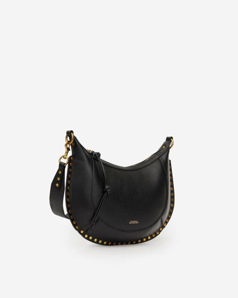 Black Crossbody Bags Women Naoko Bag In Grained Leather Isabel Marant - Image 4