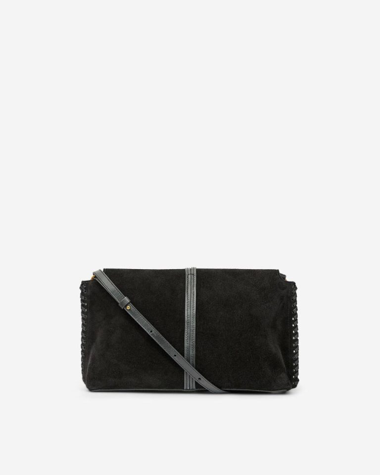 Black Isabel Marant Silao Clutch Crossbody Bags Women - Image 2