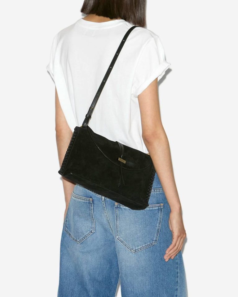 Black Isabel Marant Silao Clutch Crossbody Bags Women - Image 3