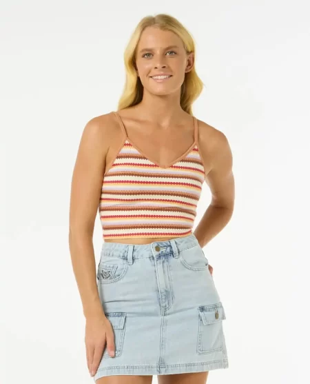 Bobbi Stripe Cami Tees & Tanks Women Rip Curl