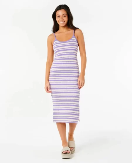Bobbi Stripe Midi Dress Women Rip Curl Dresses & Rompers