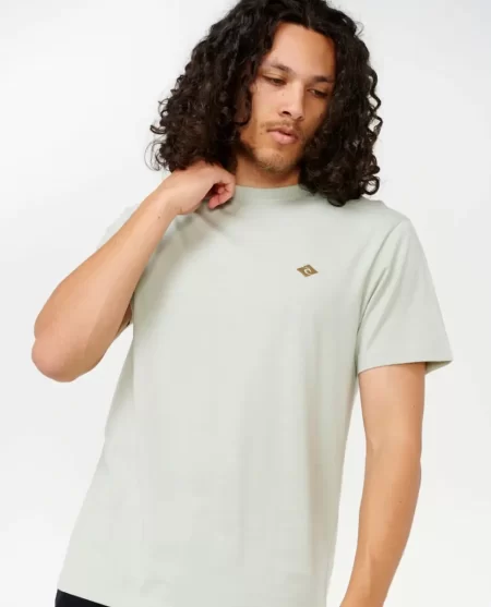 Brand Icon Embroidery Tee Rip Curl Tees & Tanks Mens