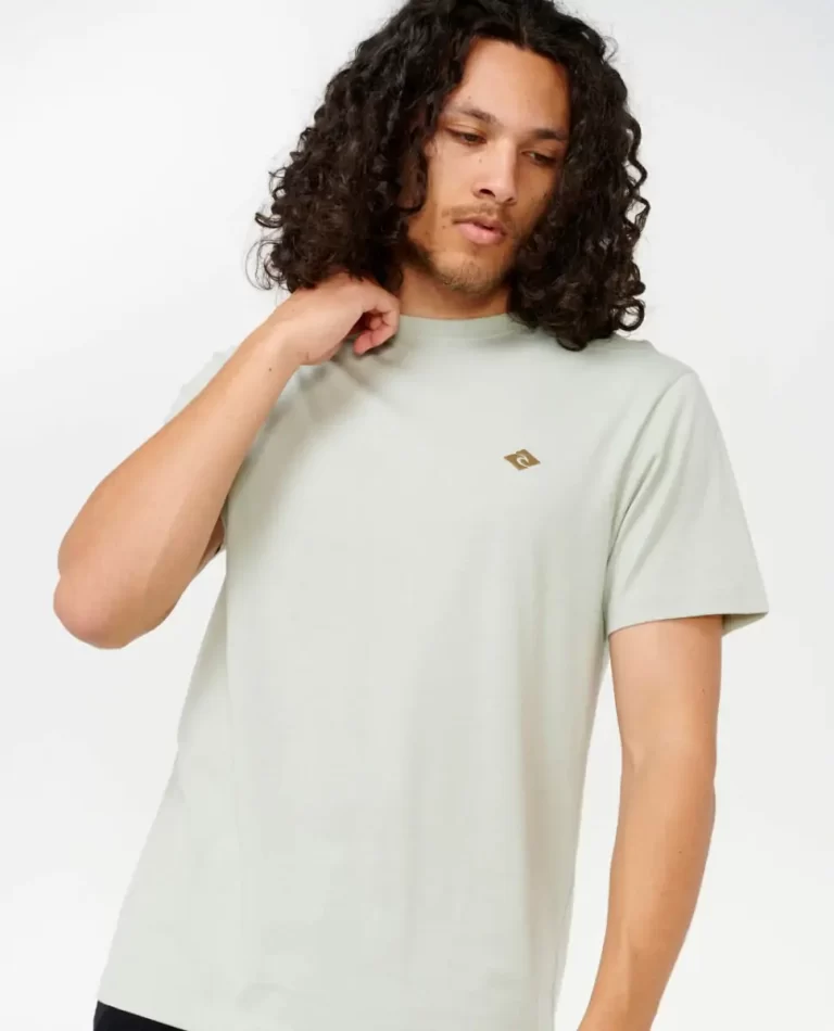 Brand Icon Embroidery Tee Rip Curl Tees & Tanks Mens