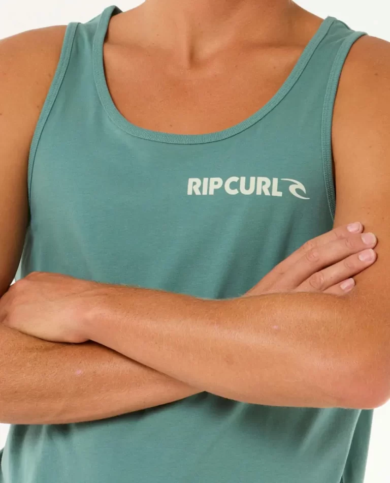 Brand Icon Tank Rip Curl Mens Tees & Tanks - Image 5
