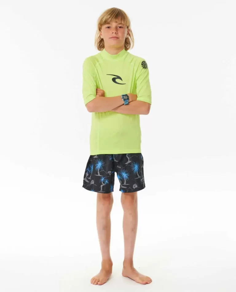 Brand Wave Uv Short Sleeve Rash Guard Kids Rip Curl Rash Guards & Vest - Image 4