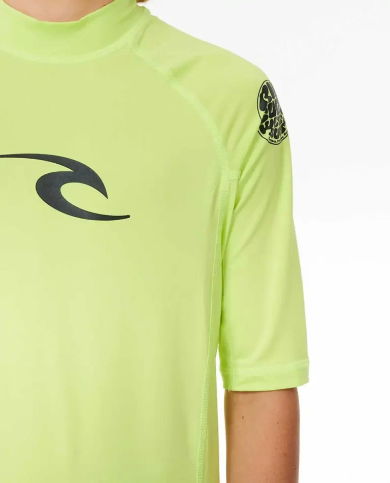 Brand Wave Uv Short Sleeve Rash Guard Kids Rip Curl Rash Guards & Vest - Image 5