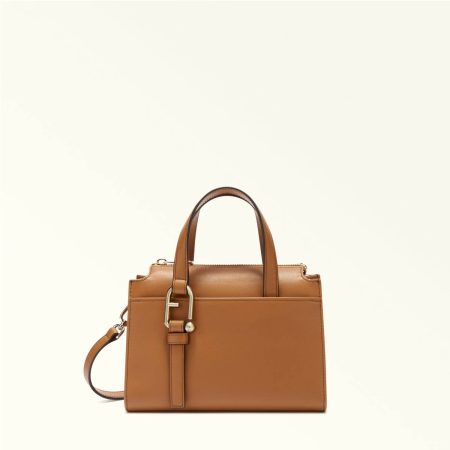 Brandy Women Furla Nuvola Boston Bag S Crossbodies