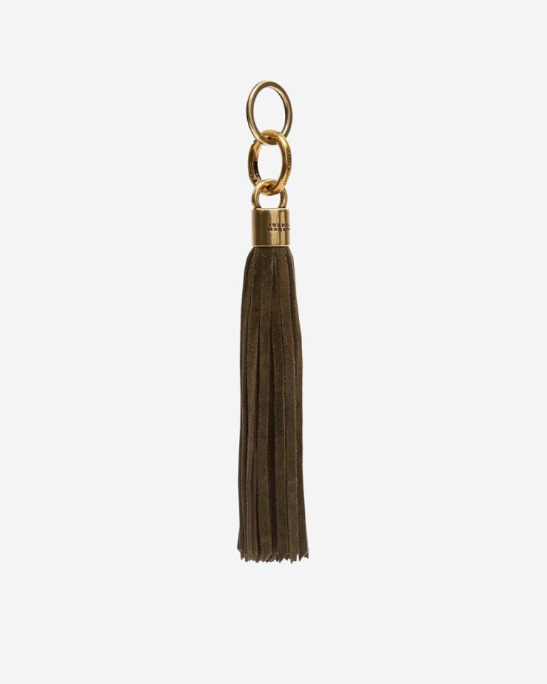 Bronze Women Isabel Marant Tassel Classic Keychain Clutches & Small Leather Goods