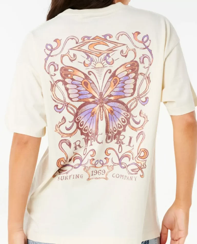 Butterfly Heritage Tee Women Tees & Tanks Rip Curl - Image 5