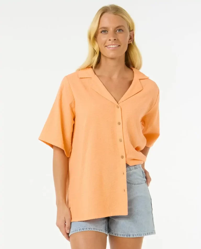 Cala Vadella Textured Shirt Shirts & Tops Rip Curl Women