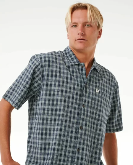 Classic Surf Check Short Sleeve Shirt Shirts & Flannels Mens Rip Curl