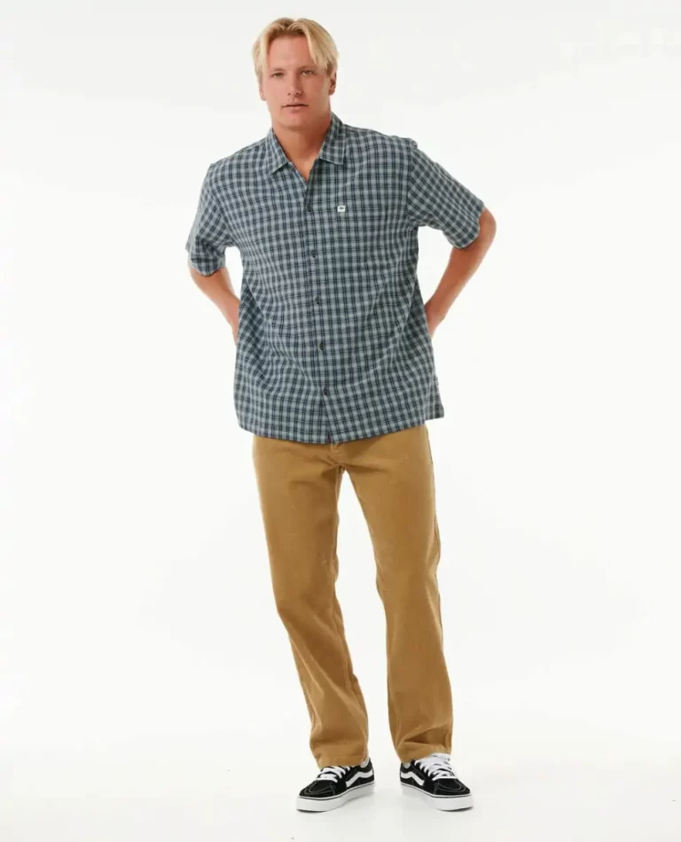 Classic Surf Check Short Sleeve Shirt Shirts & Flannels Mens Rip Curl - Image 4