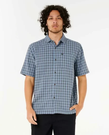 Classic Surf Check Short Sleeve Shirt Shirts & Flannels Mens Rip Curl