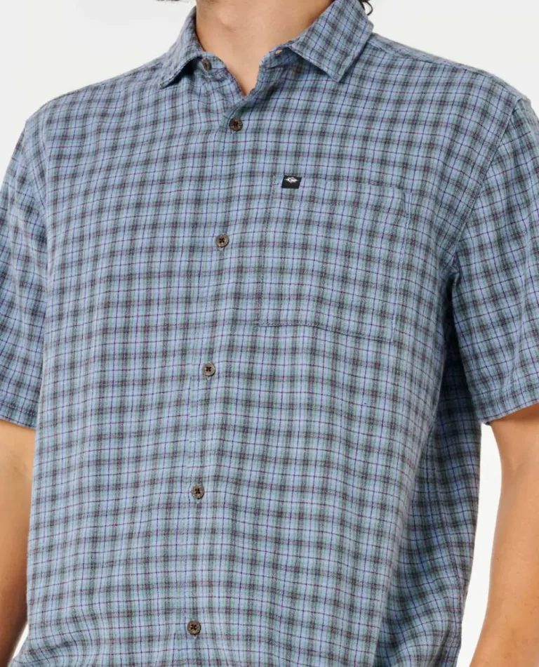 Classic Surf Check Short Sleeve Shirt Shirts & Flannels Mens Rip Curl - Image 5