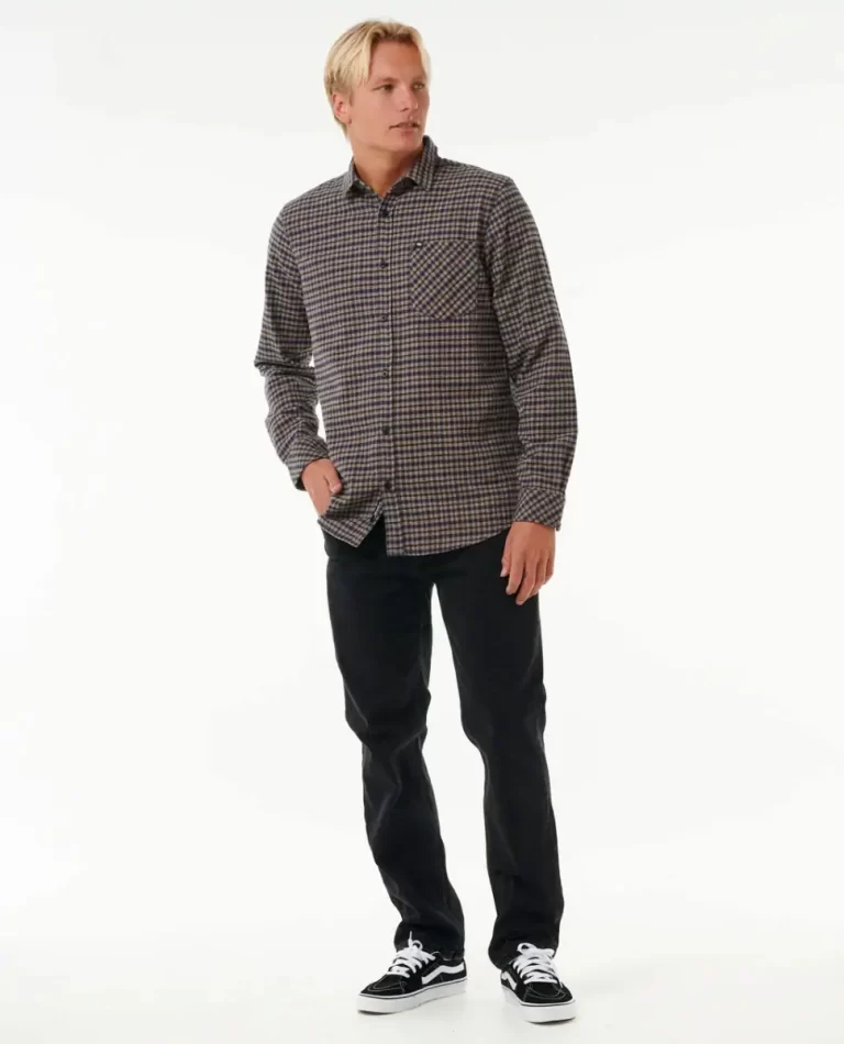 Classic Surf Checked In Flannel Shirts & Flannels Rip Curl Mens - Image 4