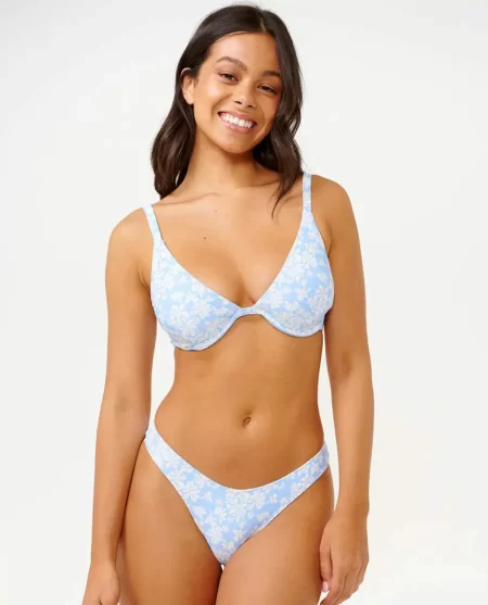 Classic Surf High Leg Skimpy Coverage Bikini Bottoms Women Bikini Bottoms Rip Curl