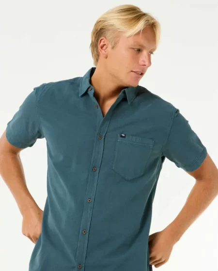 Classic Surf Washed Short Sleeve Shirt Mens Shirts & Flannels Rip Curl