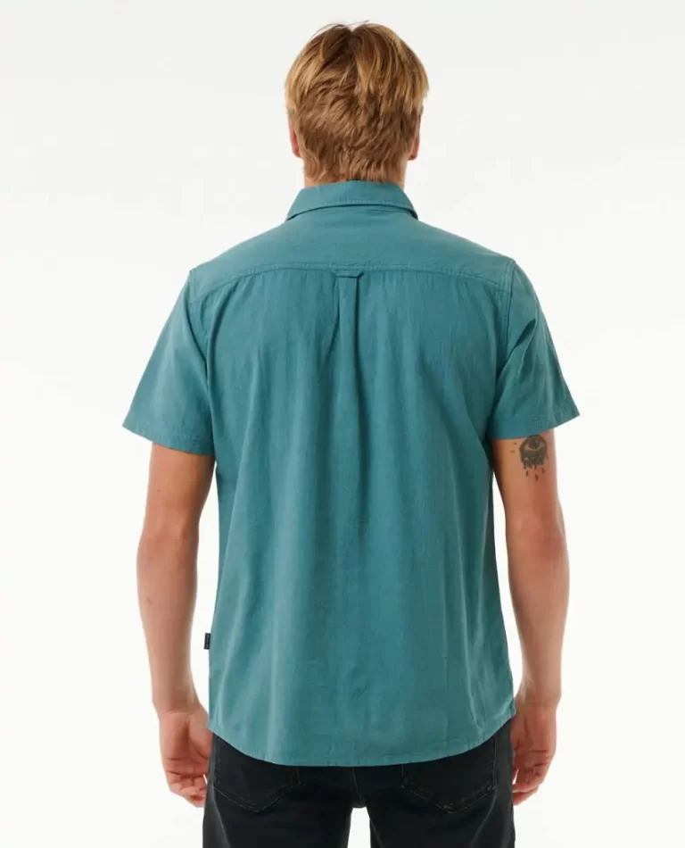 Classic Surf Washed Short Sleeve Shirt Shirts & Flannels Mens Rip Curl - Image 3