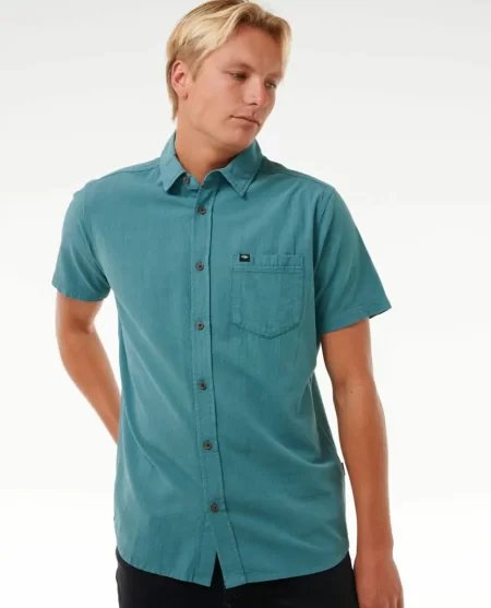 Classic Surf Washed Short Sleeve Shirt Shirts & Flannels Mens Rip Curl