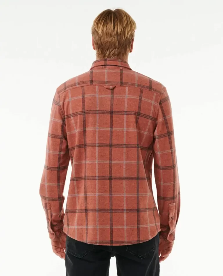 Clothing Grid Long Sleeve Shirt Mens Rip Curl - Image 3