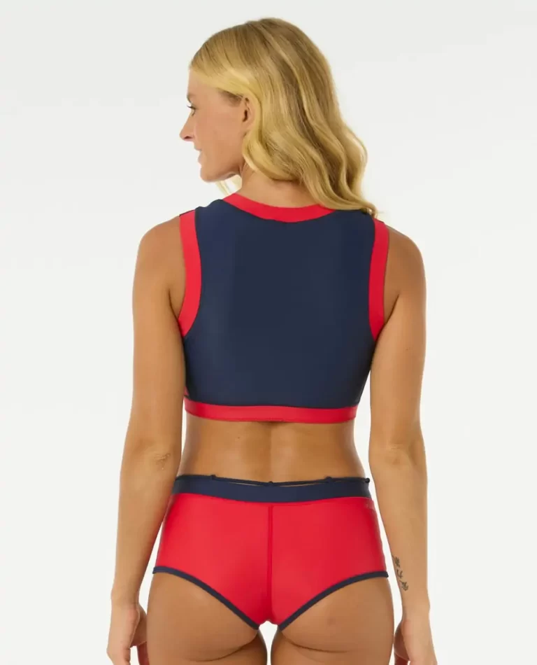 Coco Short Sleeve Vest Rip Curl Bikini Tops Women - Image 3