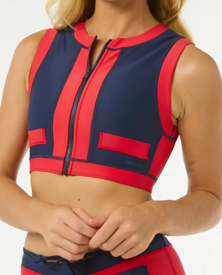 Coco Short Sleeve Vest Rip Curl Bikini Tops Women - Image 5