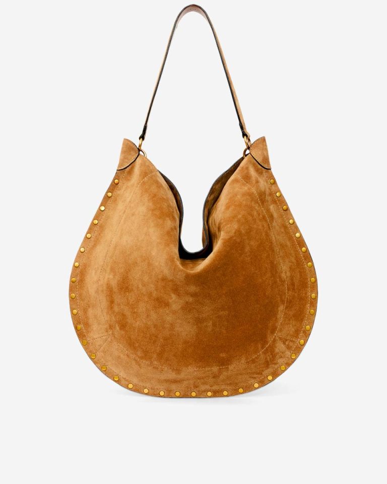 Cognac Shoulder Bags Oskan Hobo Soft Bag Isabel Marant Women - Image 3