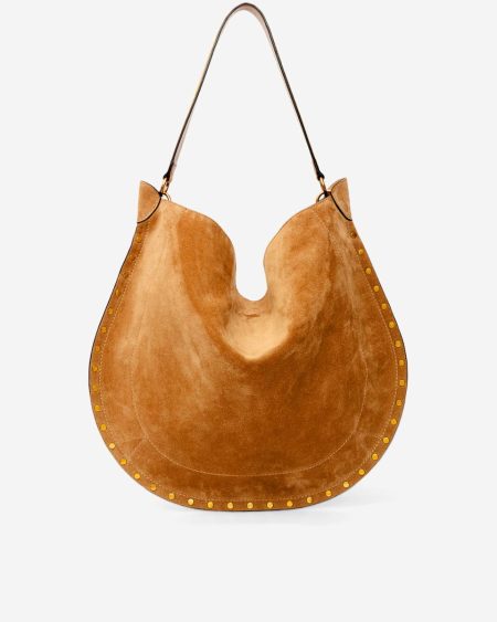 Cognac Shoulder Bags Oskan Hobo Soft Bag Isabel Marant Women
