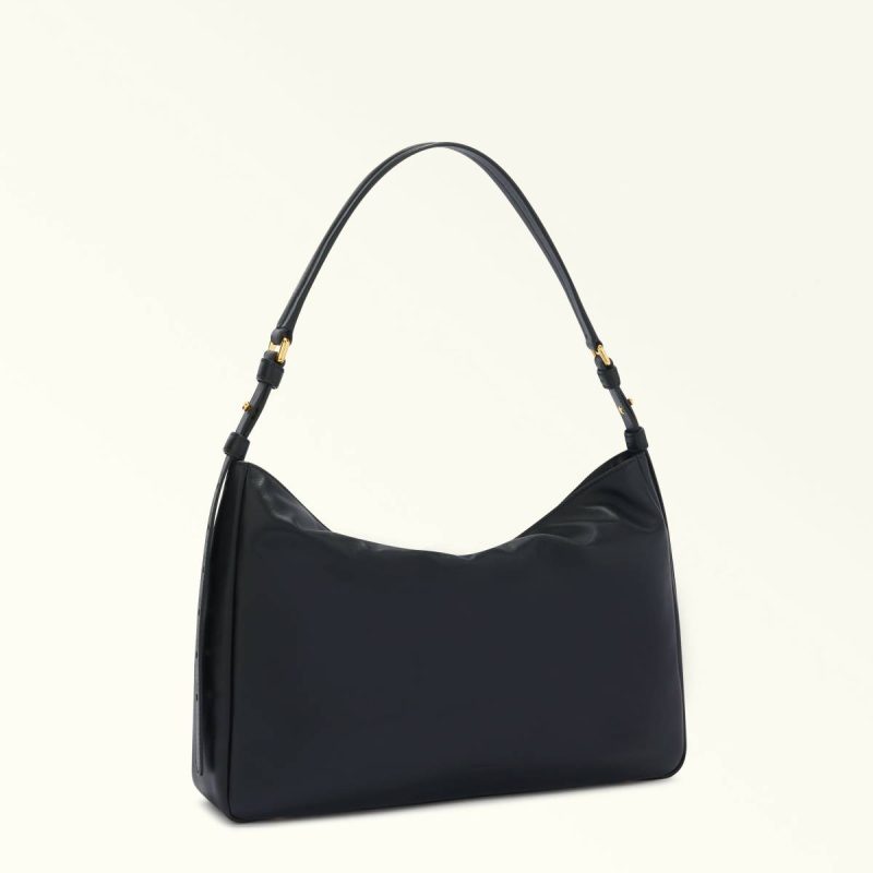 Crossbodies Furla Sfera Soft Shoulder Bag L Nero Women - Image 3