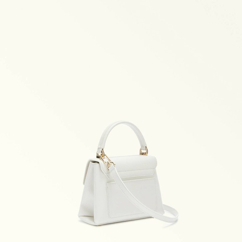 Crossbodies Women Furla 1927 Top Handle Mini Marshmallow - Image 3