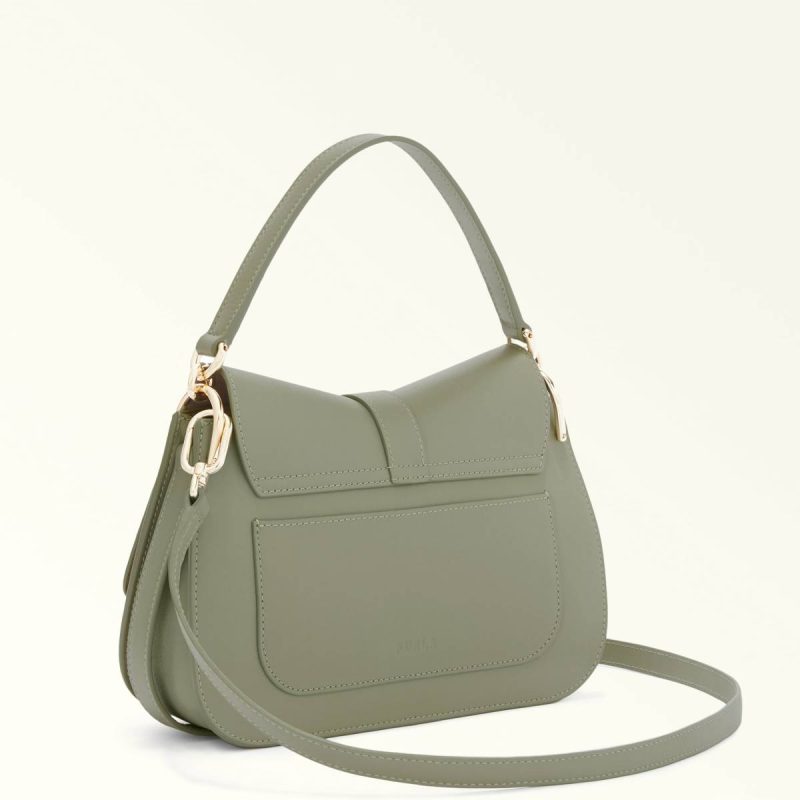 Crossbodies Women Furla Flow Top Handle M Agave B - Image 3