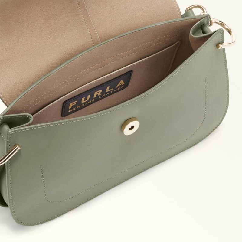 Crossbodies Women Furla Flow Top Handle M Agave B - Image 4