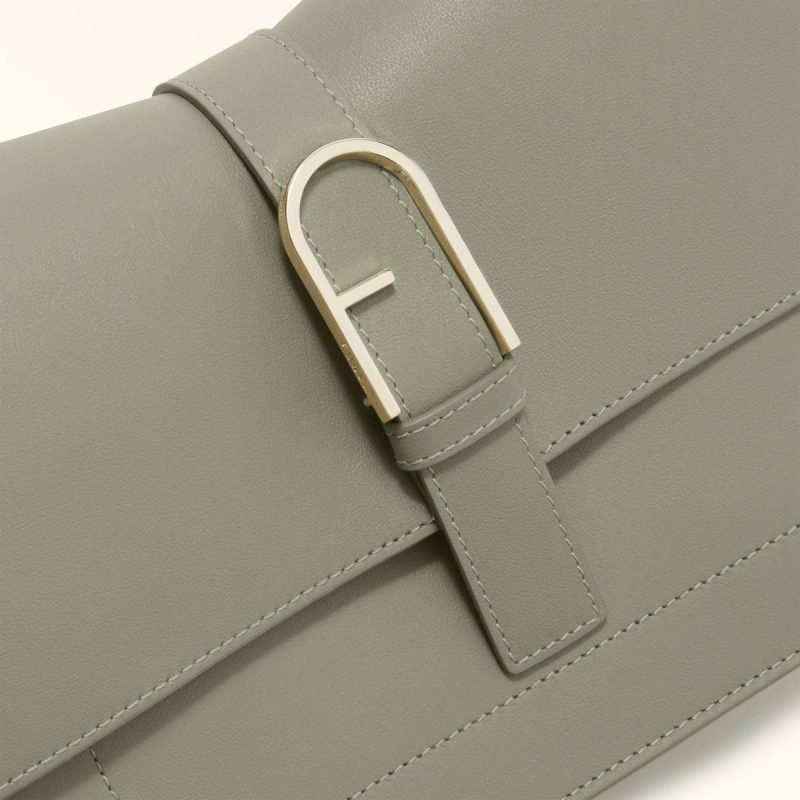 Crossbodies Women Furla Flow Top Handle M Agave B - Image 5