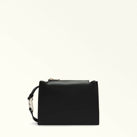 Crossbodies Women Furla Nuvola Crossbody S Nero