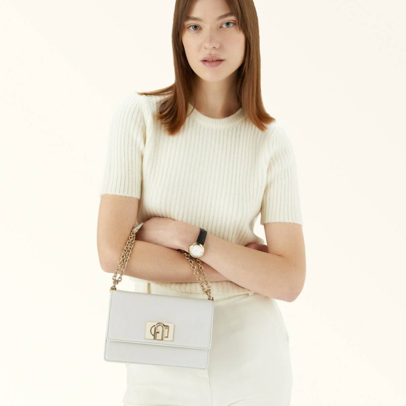 Crossbodies Women Marshmallow Furla 1927 Crossbody Mini - Image 2