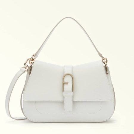 Crossbodies Women Marshmallow Furla Flow Top Handle M
